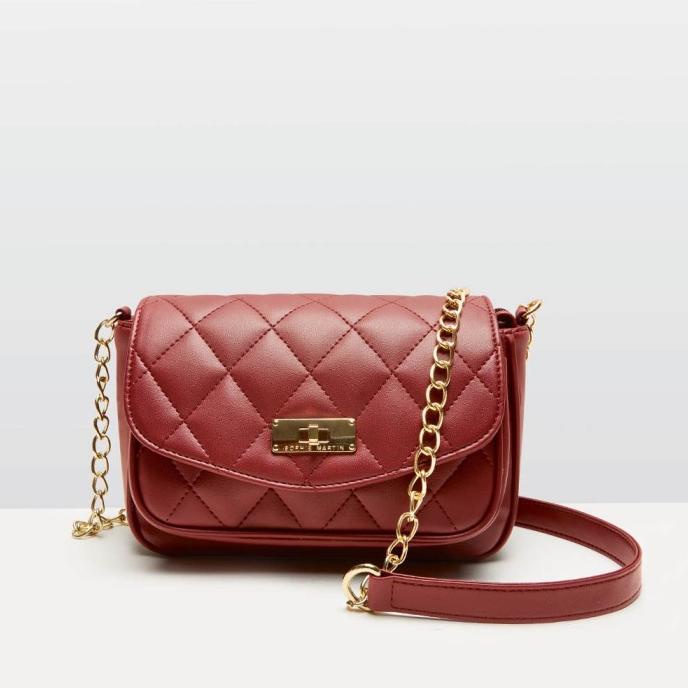 Tas Selempang Wanita Sophie Martin Paris JEOVONNIE Tas kulit