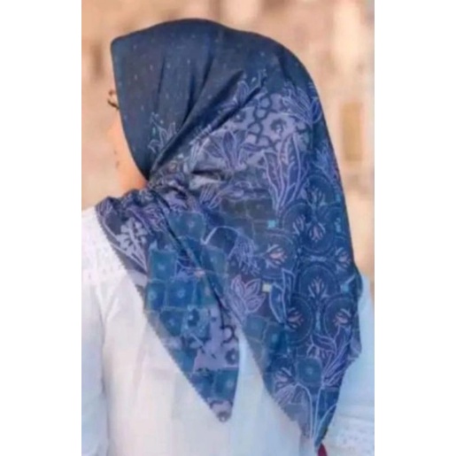 buttonscarves maharani in navy