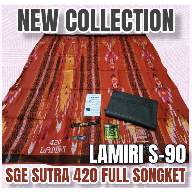 Sarung Lamiri SGE S90 Sutra 420 Kualitas Premium Termurah