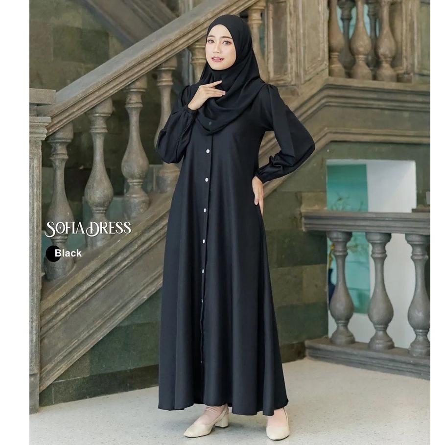Grosir Midi Dress Tunik Termurah Sojin Midi Dress Jumbo LD 120 Cm // Rachel Midi Dress // Gamis