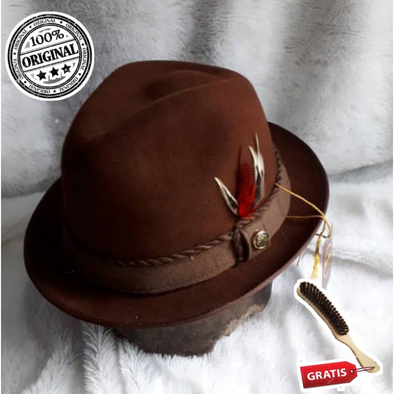 Topi Laken Import Original Brown
