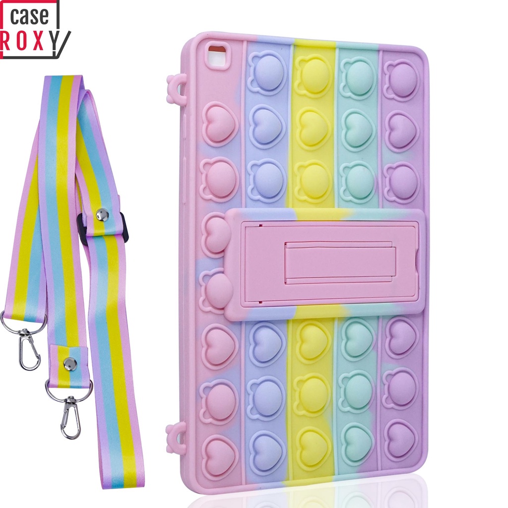 Silikon Case Pop it Samsung Tab A7 Lite ( T225 8.7 inch ) | A8 2019 ( T295 8 inch ) | S6 Lite 10.4 i