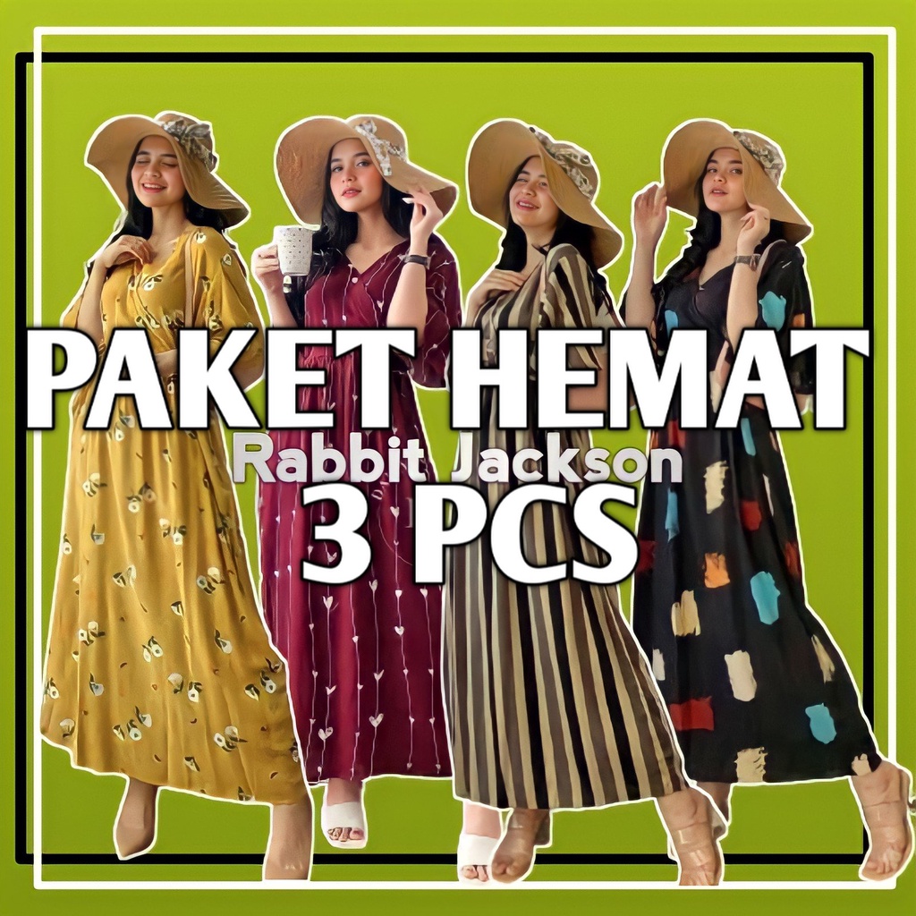 3 PCS PAKET HEMAT DASTER KIMONO BUSUI