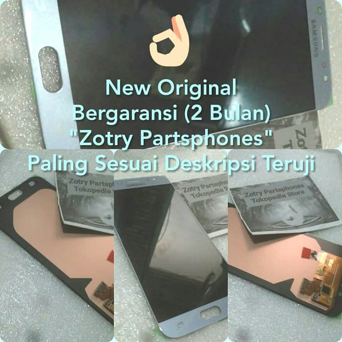 {SuheStore} LCD 1set Touchscreen Samsung Galaxy J7 2017 J7 Pro SM-J730/DS SM-J730G - Hitam Murah