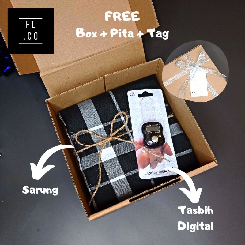 

[COD] Hampers Wisuda / Gift Box Cowok / Kado ulang tahun / Gift Anniversary / Gift Set / Parcel / Sovenir / Sarung / Tasbih Digital / Hadiah lainnya