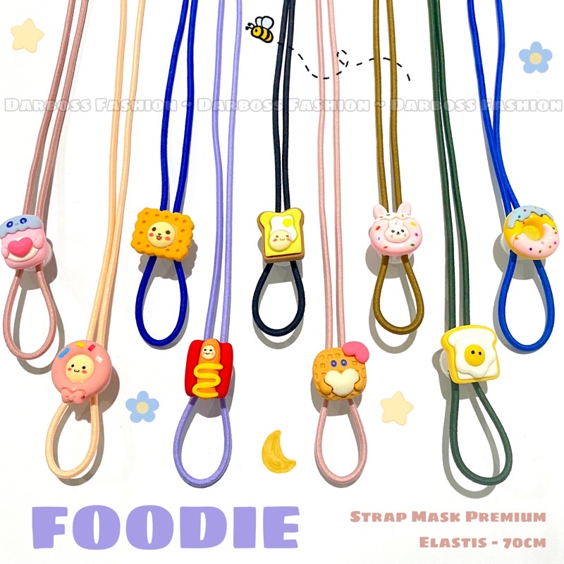 (PART 1 STP) Strap Masker 2 in 1 Anak dan Dewasa bisa CUSTOM NAMA/ Tali Kalung Masker Karet Elastis / Pengait Masker Motif Lucu / Stopper Karakter Clay / Strap Masker Anak / Kalung masker anak laki-laki / clay astronot / clay resin / mask extender