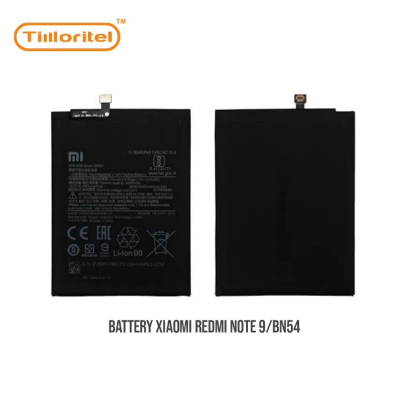 BATTERY XIAOMI REDMI NOTE 9/BN54