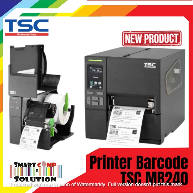 Printer Barcode Label Industri TSC MB240T / MB-240T / MB 240T