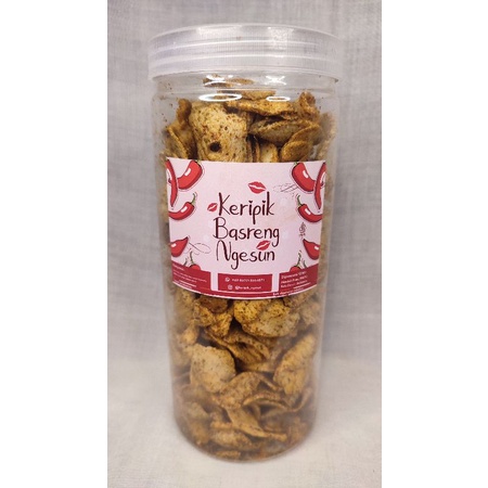 

Keripik Basreng Ngesun Pedas Daun Jeruk (Toples Tinggi)