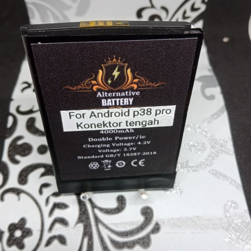 Batrai Android P38 pro Batre P 38 pro konektor tengah Baterai Persamaan Modif