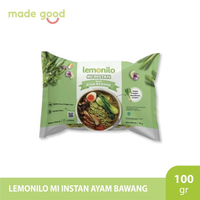 

Mie Instan Lemonilo - Sehat no MSG - Mi Goreng, Kuah Kari Ayam Bawang