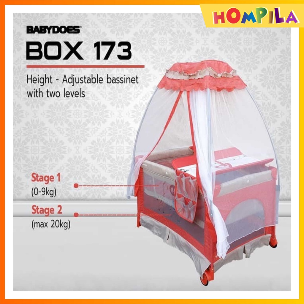 ❤ HOMPILA ❤ BABY DOES BOX 173 / BOX BABY / BOX BABY / TEMPAT TIDUR BAYI / BOX LIPAT
