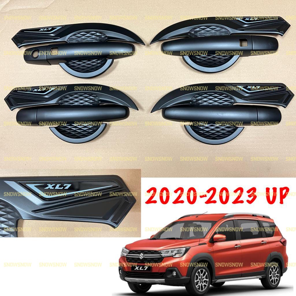 Paket Outer Handle Cover Suzuki XL7 2020 2021 2022 2023 Sporty Hitam