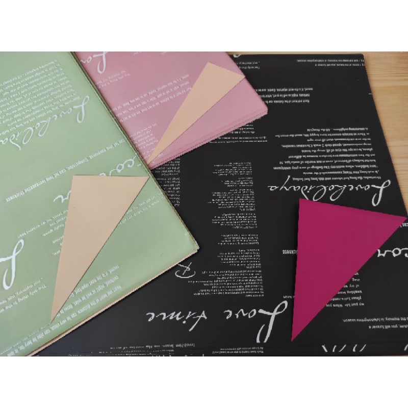 

kertas cellophane koran 2 warna
