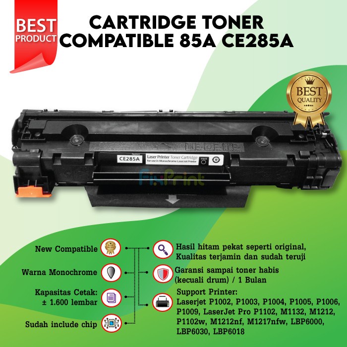 Cartridge Toner XP 85A CE285A Toner XP Laserjet 85A Catridge XP 85A