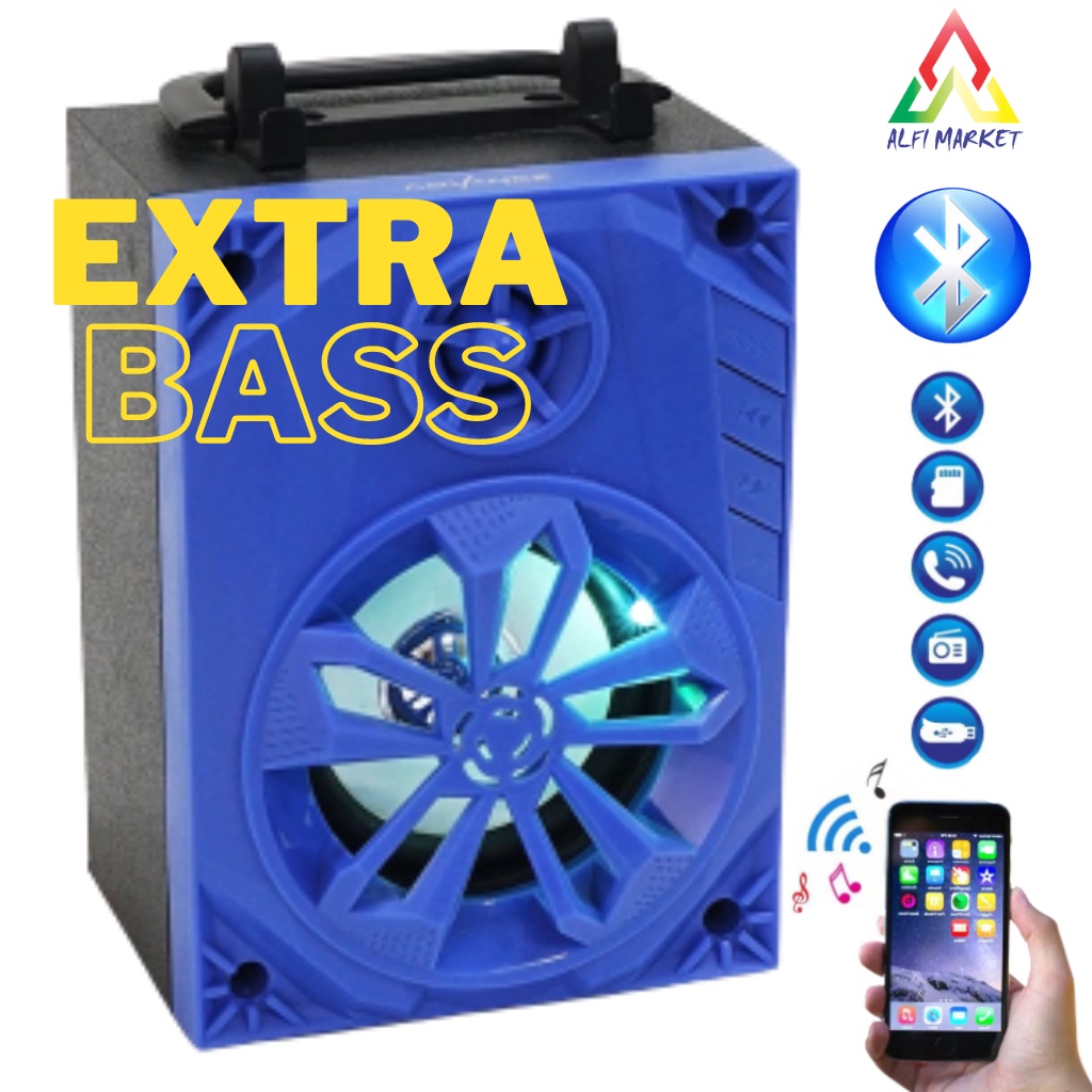 Speaker Mini FullBass Original Advance | Speaker Bluetooth Alfimart Extra Power Sound