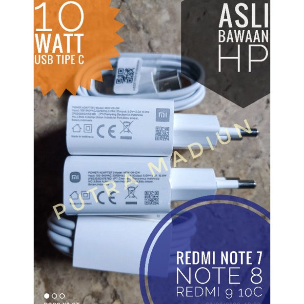 Charger Ori Asli Original Copotan cabutan bawaan hp xiaomi Redmi Note 8 Redmi 8a Pro Redmi 8a Redmi 