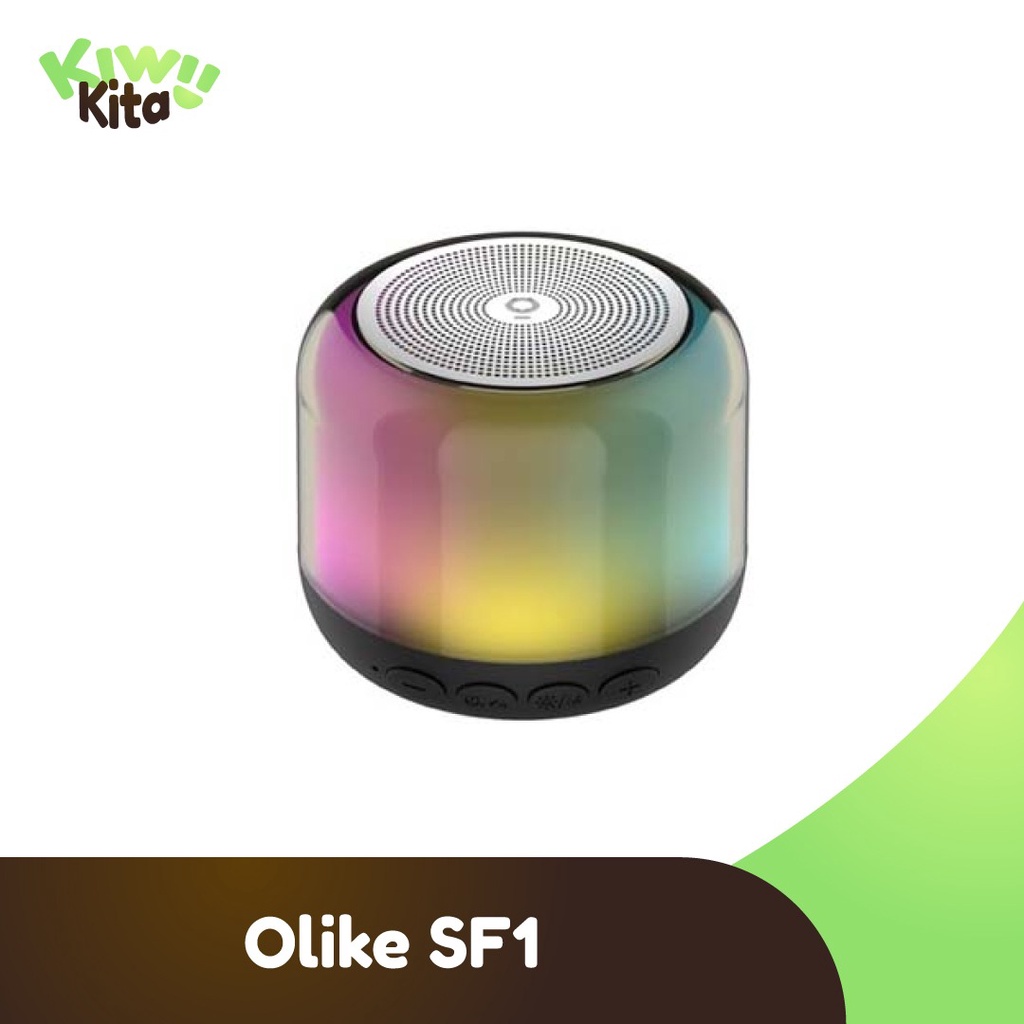 Olike RGB Portable Bluetooth Speaker RGB Light Bluetooth 5.0 Playing Time 8H SF1