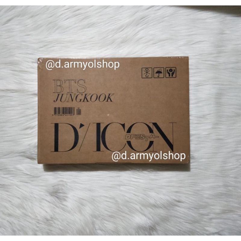 READY STOCK OFFICIAL BTS JK D'ICON FESTA JUNGKOOK FULL SET SPECIAL PHOTOBOOK LENTICULAR COVER DECO B