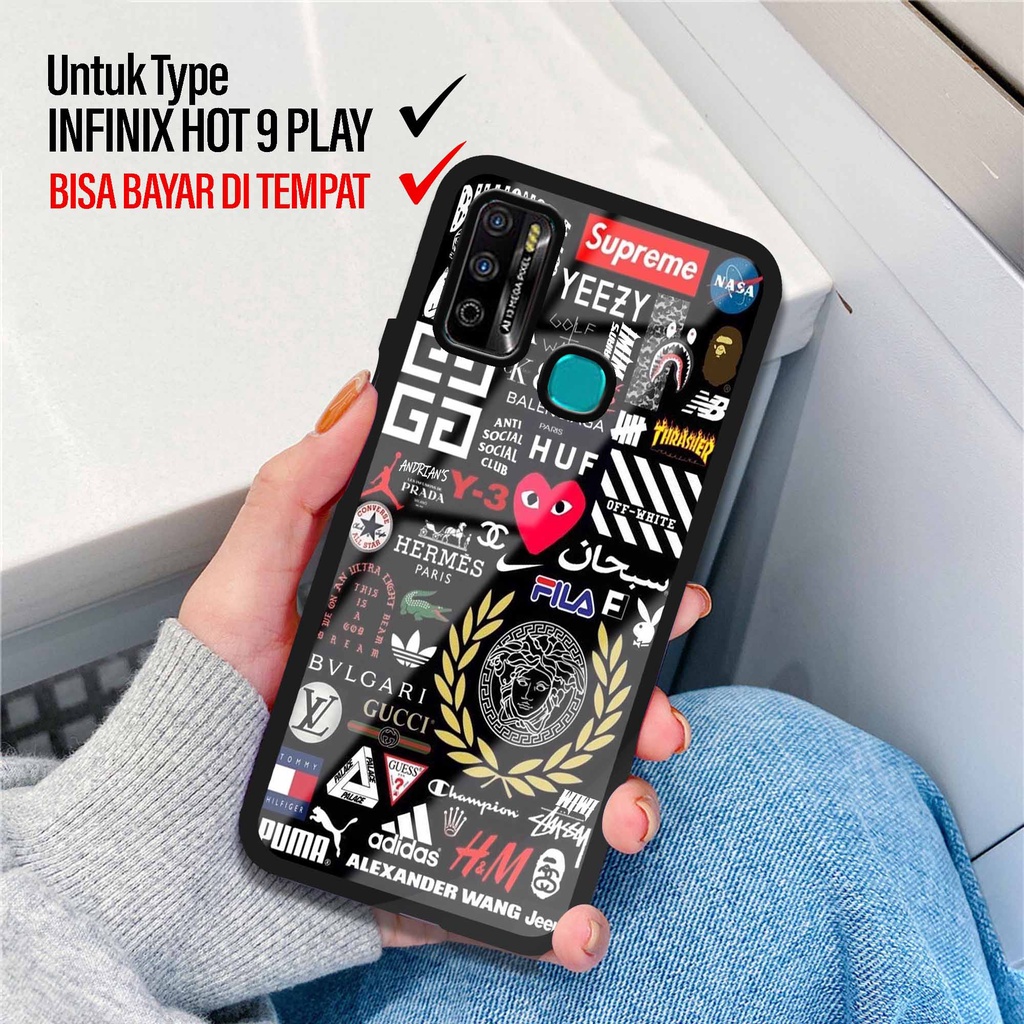 Case Infinix Hot 9 Play - Hardcase Glossy Infinix Hot 9 Play - Silikon Infinix Hot 9 Play - Kesing I