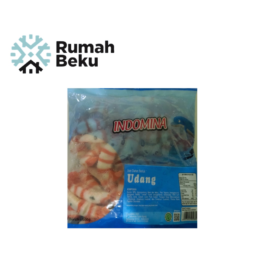 

INDOMINA IKAN OLAHAN BENTUK UDANG 500 GR