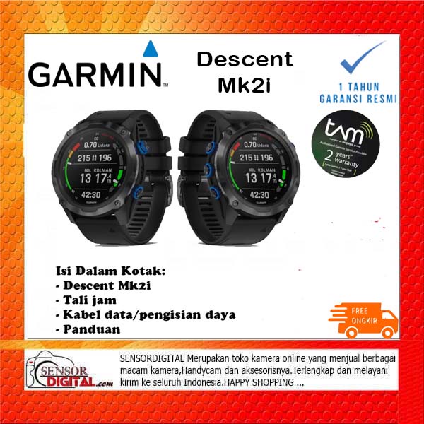 Garmin Descent Mk2i Jam Tangan Digital