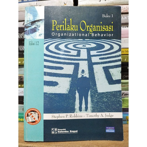 Jual Buku PERILAKU ORGANISASI EDISI 12 BUKU 1 Stephen P. Robbins ...