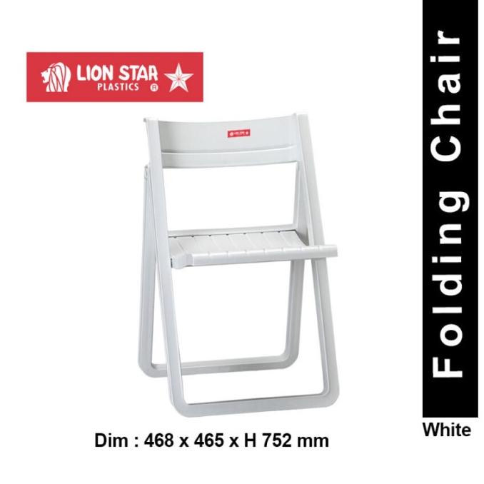 Promo Kursi Lipat Plastik Lion Star FC Folding Chair Fc-8 Impala Bangku silahkan order
