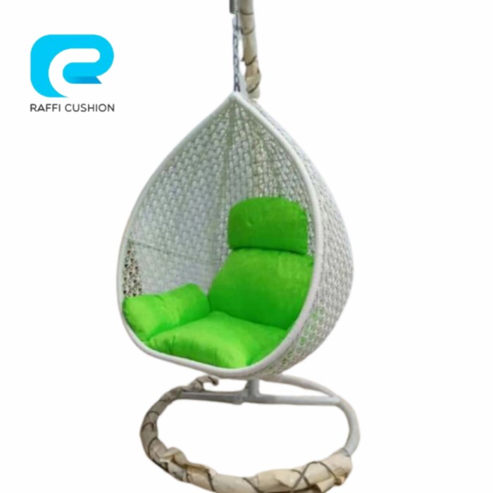 Bantal Pelapis Kursi Ayunan Gantung Rotan (Daswol)