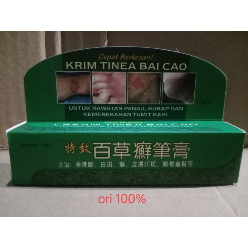 Krim tinea bai cao/salep panu,kurap,gatal dll