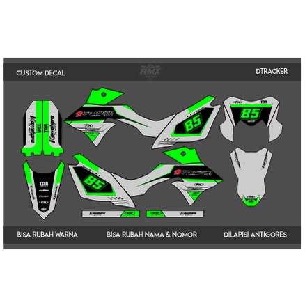 DECAL DTRACKER FULLBODY (001) DEKAL STIKER DTRACKER 150 SE/NEW 2016 2017 2018 2019 2020 2021 2022 20