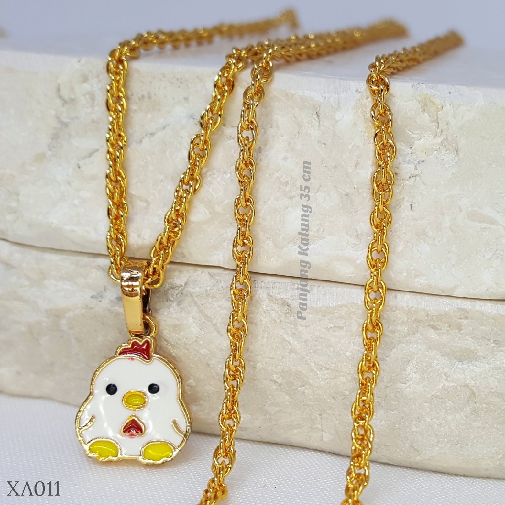 PGX Kalung Anak Perempuan Xuping Lapis Emas Aksesoris Fashion Perhiasan Premium - XA011