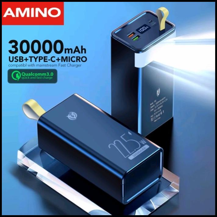 P30 Powerbank 30000 Mah 22.5W 4.5A Digital Display Super Charger