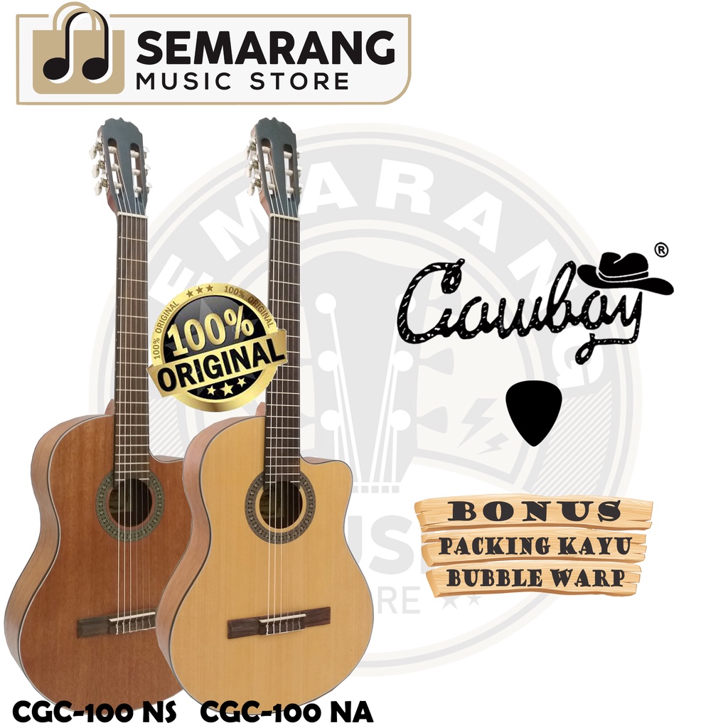 Gitar Cowboy Original CGC-100 NA CGC 100NS Gitar Klasik Import Merk Cowboy Original