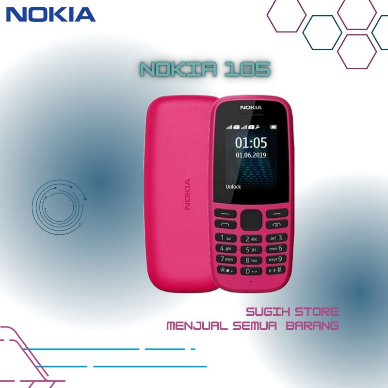 NOKIA 105 NEW GARANSI RESMI