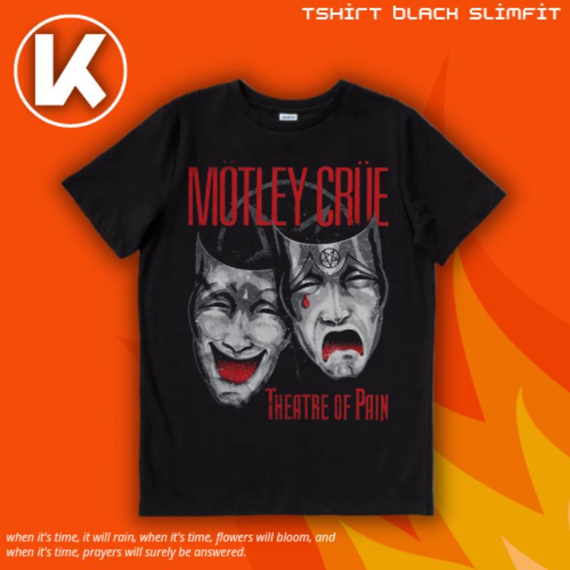 KAOS BAND MOTLEY CRUE THEATRE OF PAIN | KAOS | T SHIRT | MOTLEY CRUE