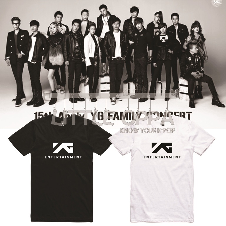 BAJU KAOS KPOP YG ENT T-SHIRT UNISEX