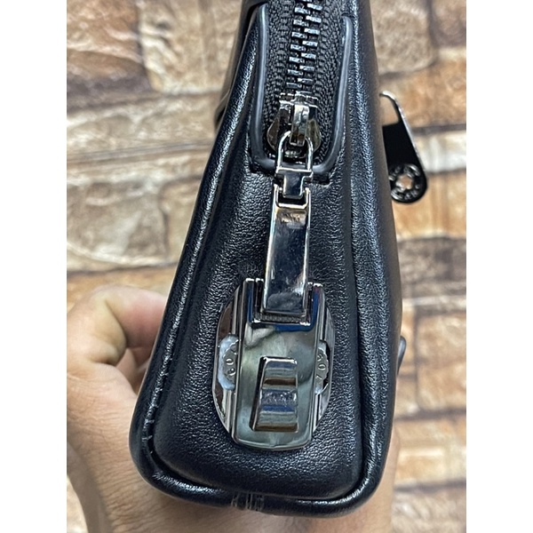 Handbag Mont Blanc Tas tangan Pria/Wanita Kulit Rebon Quality