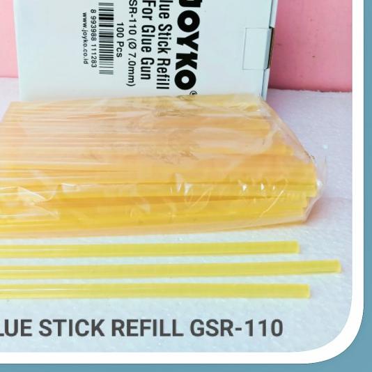 

12.12 . Glue Stick/Lem Tembak- Refill GSR-110 merek JOYKO. Grosir,...
