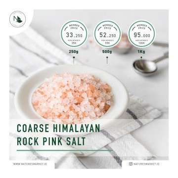 

Nature's Market Garam Sehat (kasar) 500gr