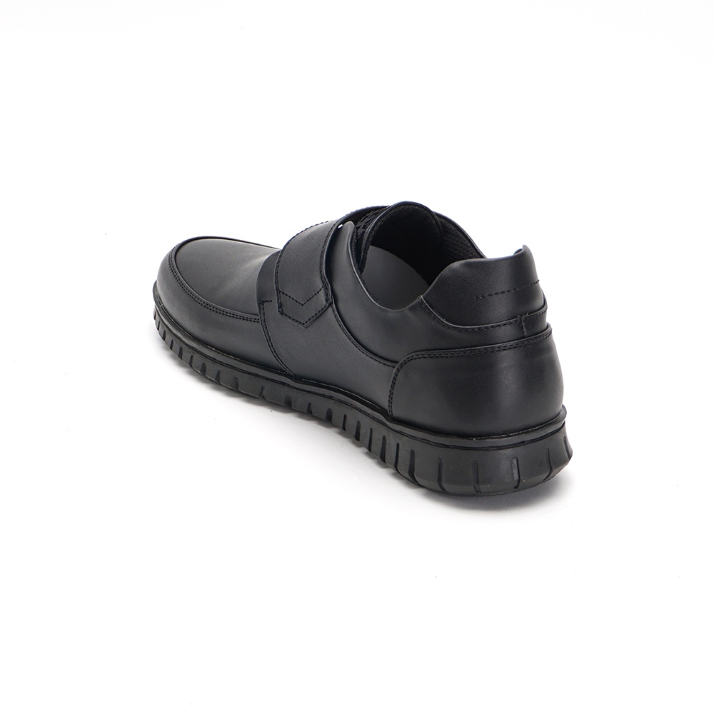 Sepatu Pantopel Pria Pantofel Pria Casual Formal Kulit Original - Gusto Black