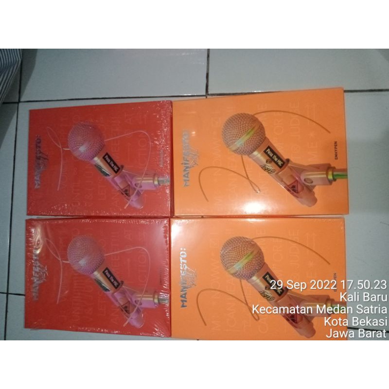 ENHYPEN mini album vol.3  [ MANIFESTO DAY 1 ]