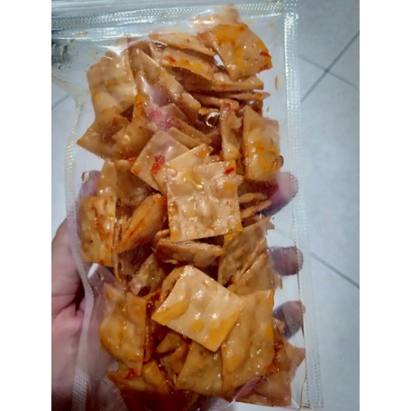 

pangsit asam manis pedas