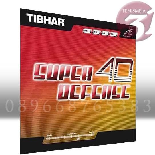 ORIGINAL Rubber/Karet tenis meja Tibhar Super Defence 40