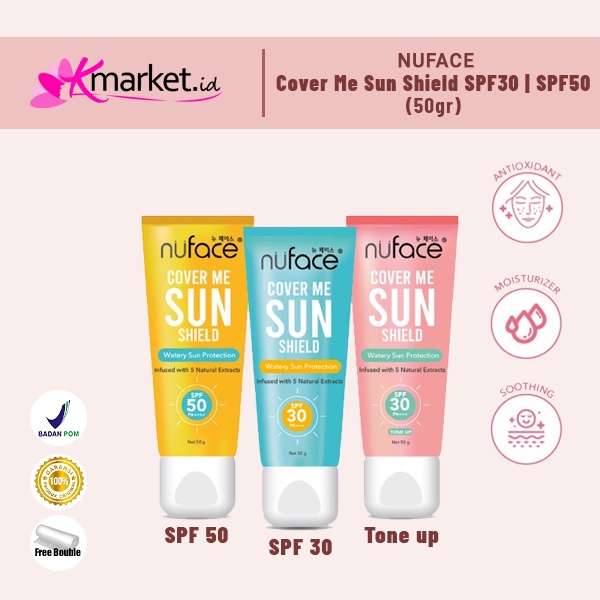 Nuface Cover Me Sun Shield (Sunscreen)