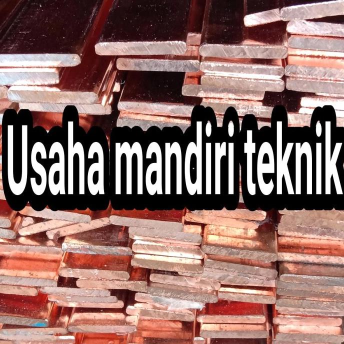 

plat tembaga busbar 3 mm x lebar 30 mm x panjang 1 meter