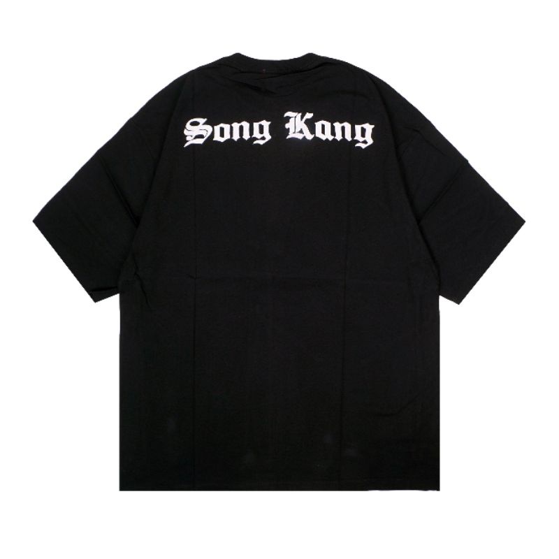 TSHIRT KAOS OVERSIZE TOXIC1805 SONGKANG BLACK