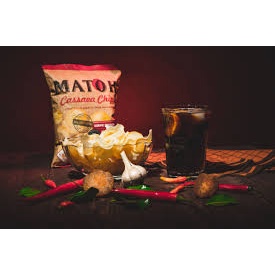 Matoh Cassava Chips - Keripik Singkong SAMBAL PURUT Gluten Free &amp; Non Msg 75 g