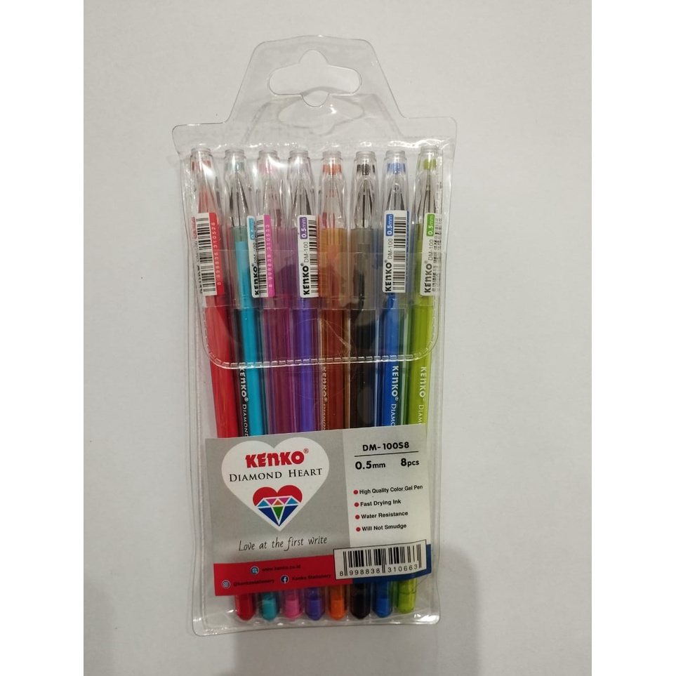 

Pulpen Kenko Diamond Heart DM-100S8