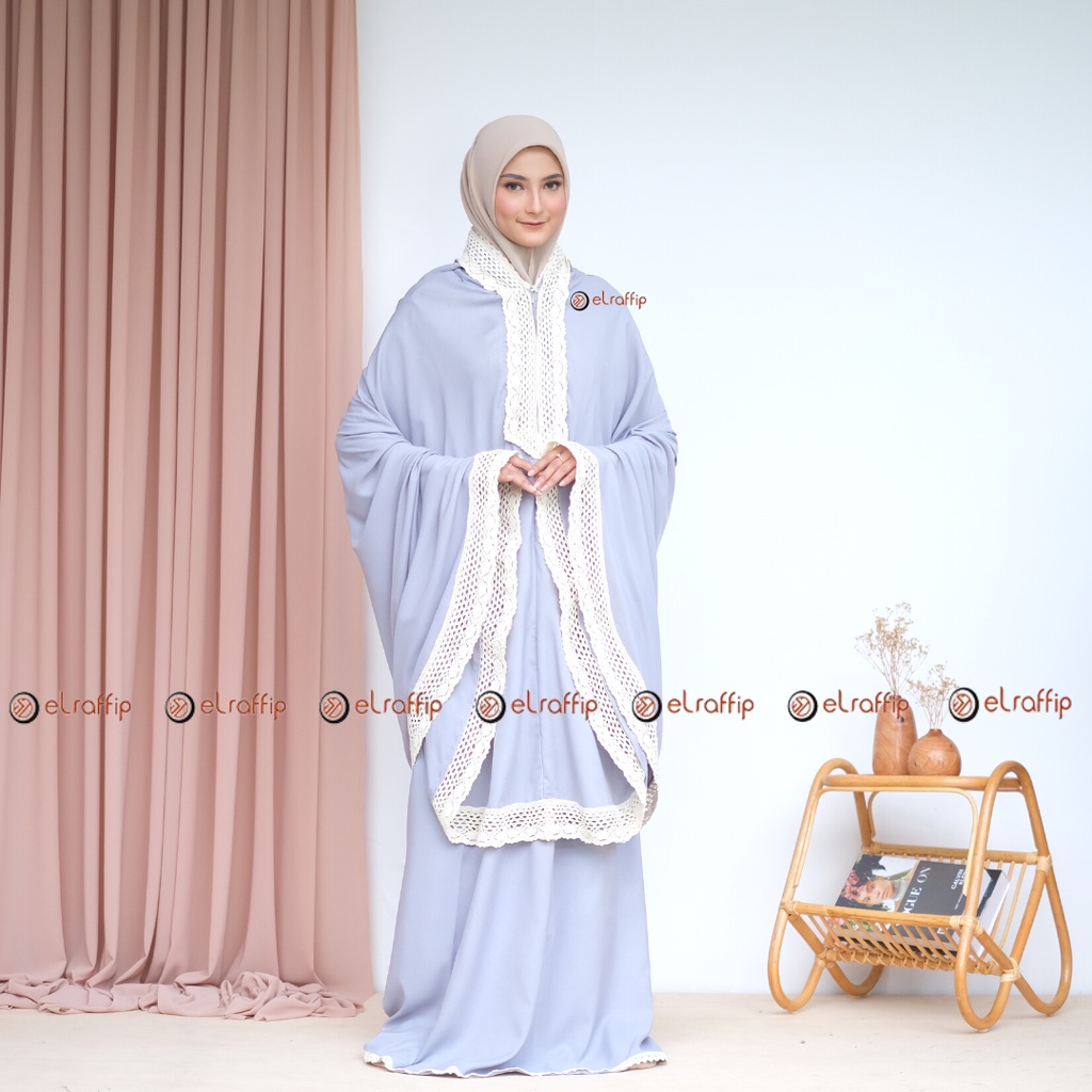 Mukena Dewasa Katun Polos 2 in 1 AyundaSeries